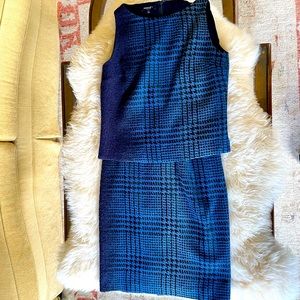 Lafayette 148 New York 🏙 2 Piece Gradient Blue Skirt Set